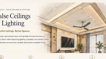 Ceiling & lighting original concept visual