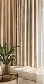Original GRIIHAM STUDIO architectural concept illustration: curtain feature