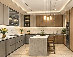 Modular kitchens original concept visual