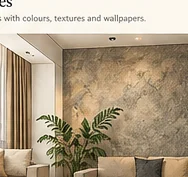 Wall finishes original concept visual